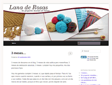 Tablet Screenshot of lanaderosas.com